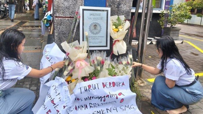 Mawar Putih untuk Gamma Siswa SMK Tewas Ditembak Polisi