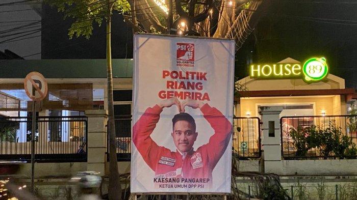 Baliho Kaesang Dikeluhkan Warga Karena Rusak Keindahan Kota, Satpol PP: Hanya 14 Hari