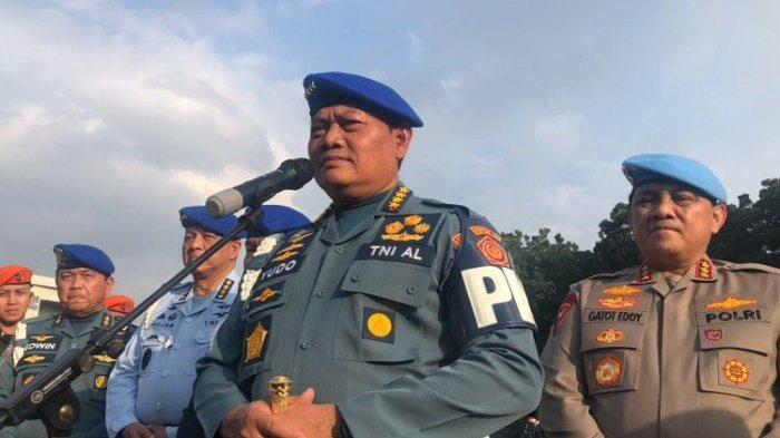 Viral Panglima TNI Laksamana Yudo Margono Perintahkan Anggotanya Piting Rakyat Rempan