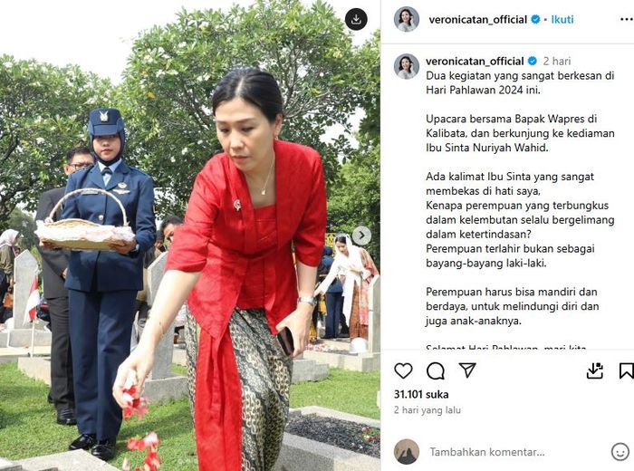 Makin Bersinar Usai Diceraikan Ahok, Veronica Tan Mendadak Sindir, Ada Apa Gerangan?