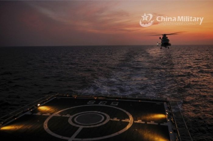 Sindir AS dan Inggris, China-Singapura Latihan Militer Bersama di Laut China Selatan