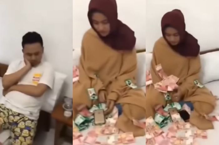 Suaminya Diembat Pelakor, Istri Sah Lempari Selingkuhan Duit Rp 50 Juta, Nyesek