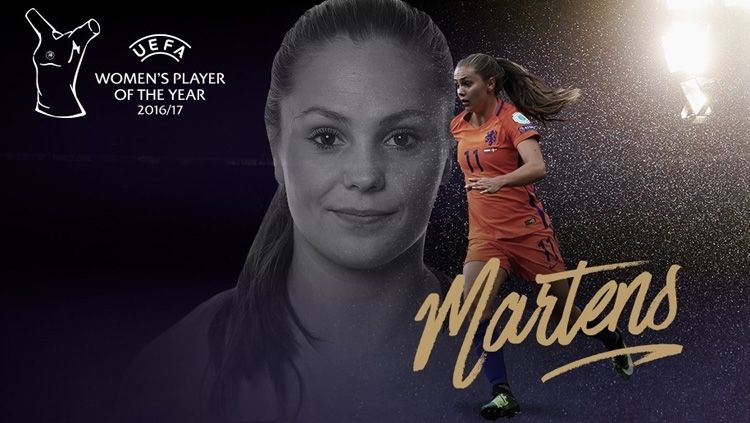 Si Cantik Lieke Martens Peraih Pemain Wanita Terbaik Eropa 2017