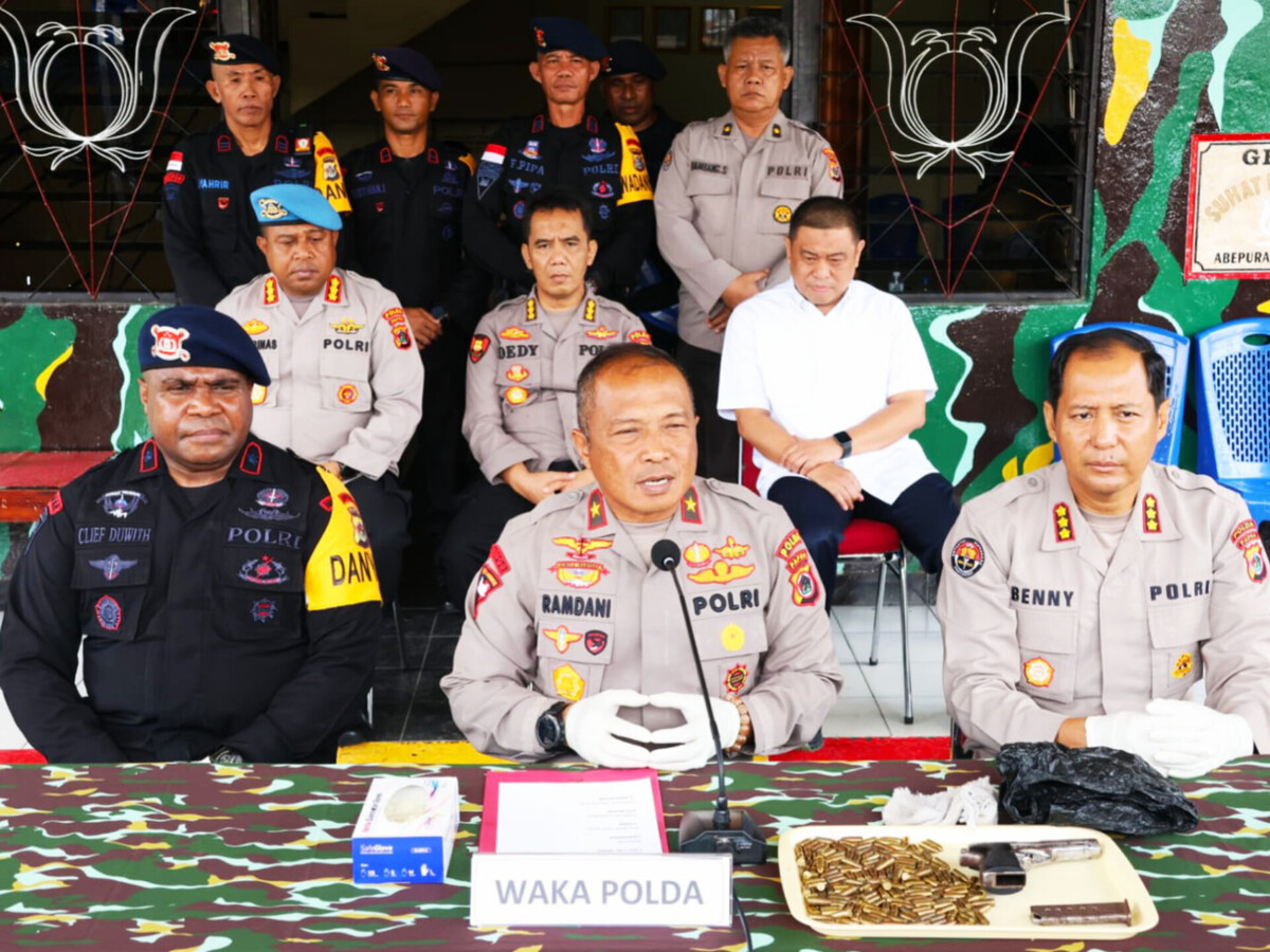 Senpi Pabrikan-171 Butir Amunisi Ditemukan di Hutan Jayapura, Polisi Selidiki