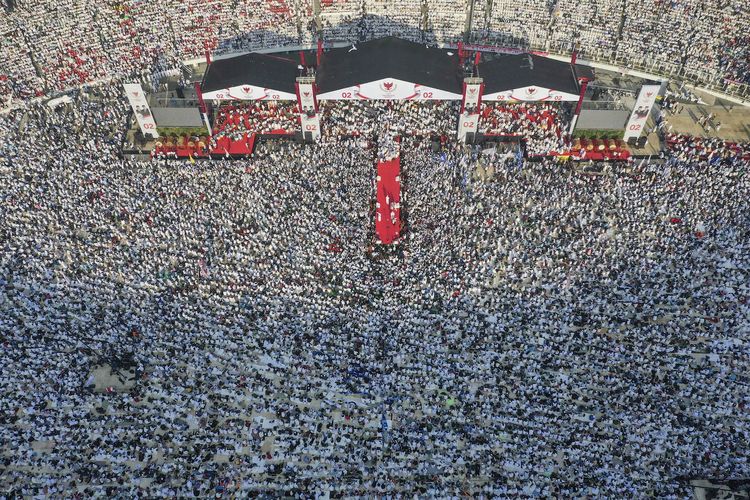 Prabowo: Ini Rapat Akbar Politik Terbesar dalam Sejarah RI