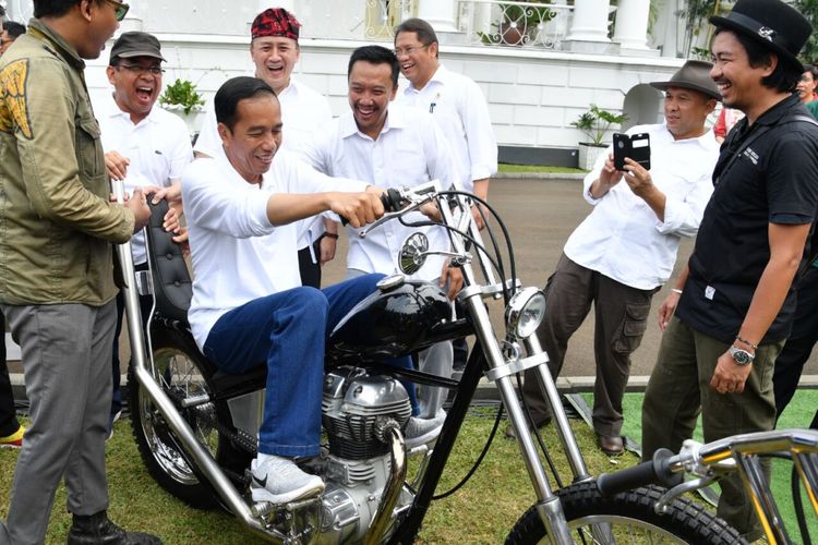 5 Fakta Menarik Motor Chopperland Milik Jokowi