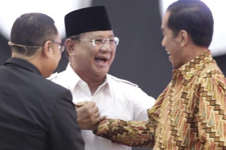 Survei Kompas : Jokowi 55,9 Persen, Prabowo 14,1 Persen