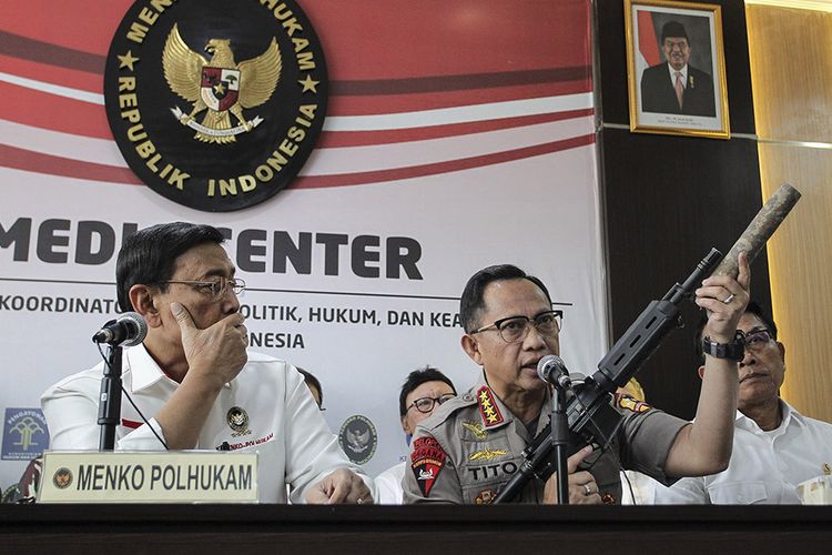 4 Pejabat Sasaran Rencana Pembunuhan: Wiranto, Luhut, Budi Gunawan, Gories Mere