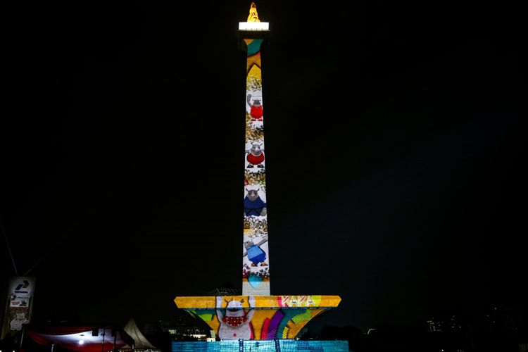 Pameran Hologram Monas Week Habiskan Dana Rp 1,4 Miliar