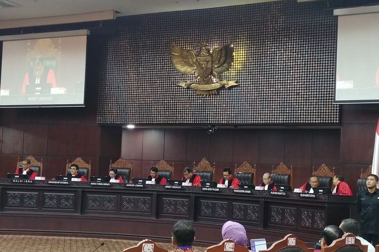 MK Tolak Uji Materi Presidential Threshold