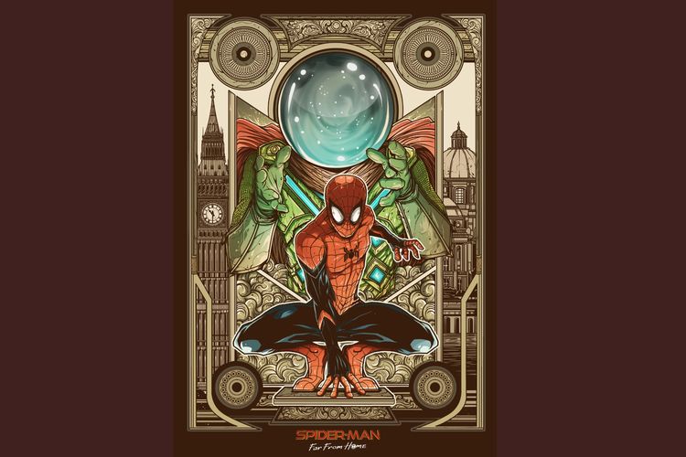 Ilustrator Indonesia Menang Fan Art Poster Spider-Man: Far From Home 