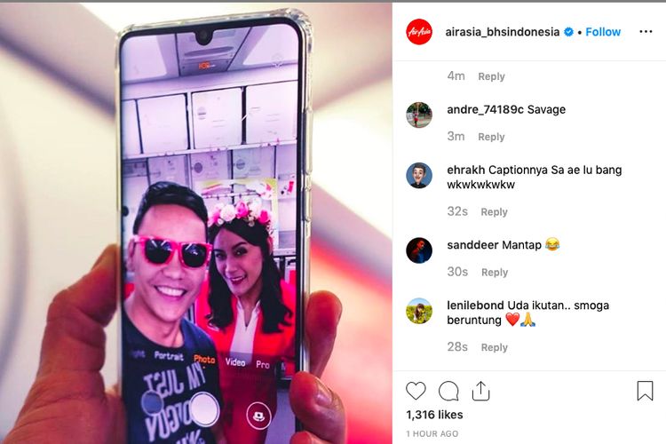 airasia-gelar-kontes-foto-di-pesawat-berhadiah-tiket-ke-lombok-dan-labuan-bajo