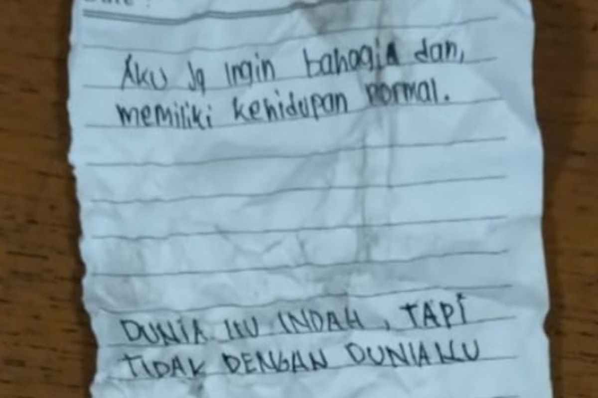 Terselip Surat di Topi Pelajar yang Bunuh Diri dari Atap Metropolitan Mall, Kegagalan
