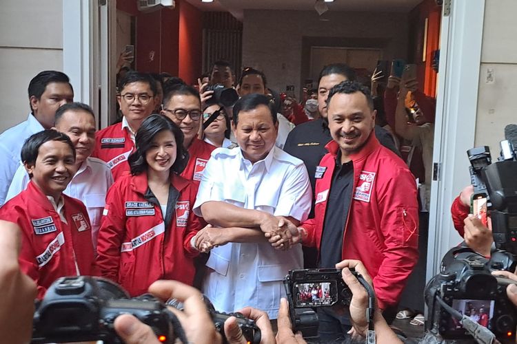 Giring Heran Deklarasi Ganjar Tak Dianggap, tapi Heboh Ketika Prabowo Datangi PSI