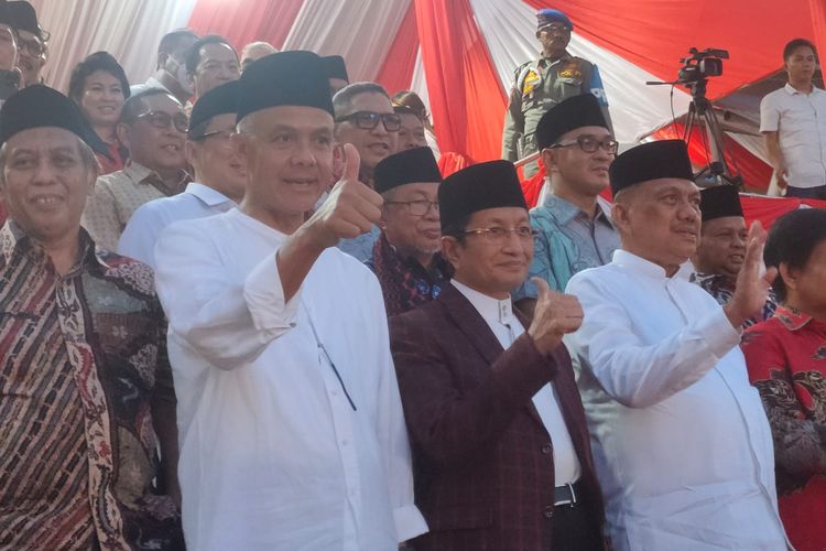 Ganjar Pranowo dan Nasaruddin Umar Tampil Bersama dalam Acara Halalbihalal di Sulut