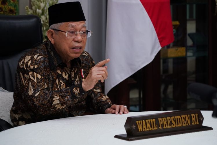  Wapres Ma'ruf Sebut Indonesia Punya Potensi Pasar Produk Muslim yang Besar