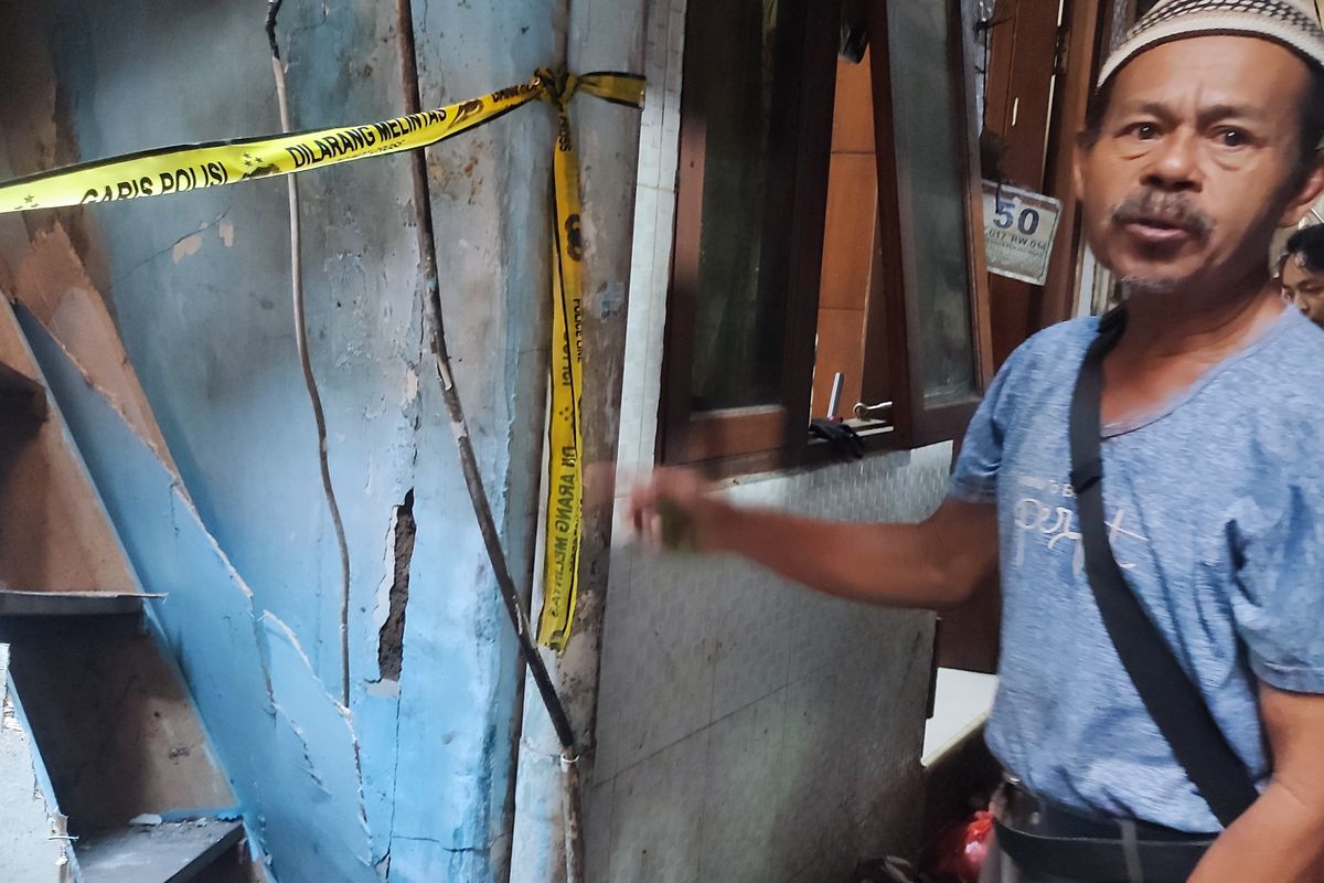 Tabung Gas Meledak di Rumah Pedagang Nasi Uduk, 3 Orang Terluka, 21 Rumah Rusak