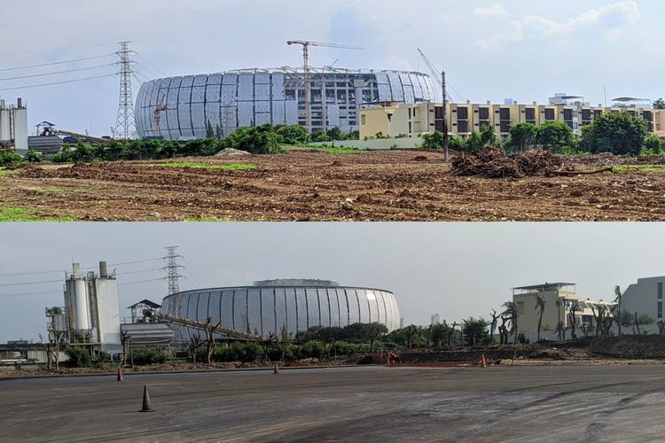 Potret Sirkuit Formula E di Lokasi Berlumpur Sebelum dan Sesudah Pembangunan