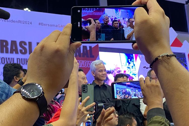 Ganjar di Hadapan Relawan Jokowi: Banyak Pendukung Jokowi Sejak Awal Sudah Dukung Sy