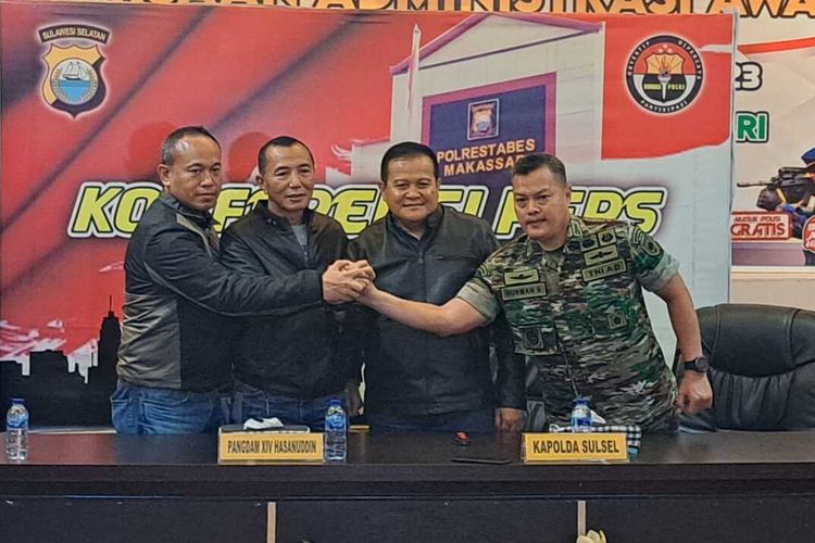 Kasus Oknum TNI Rusak Fasilitas Polisi di Makassar Berakhir Damai