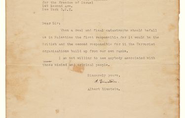 Kembali Ramai Dibahas, Surat Albert Einstein Prediksi Kejatuhan Israel