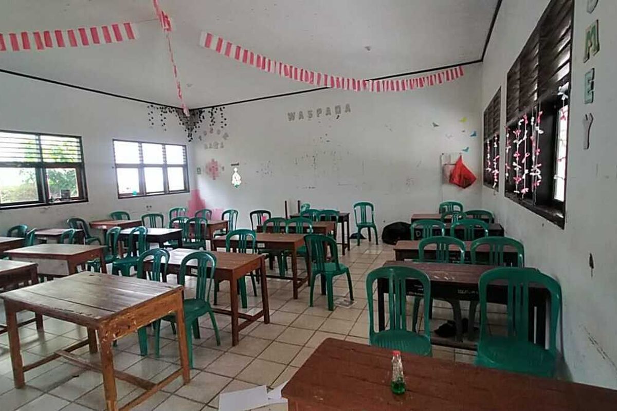 Teman Ditampar Kepsek Tepergok Merokok! 630 Siswa SMAN 1 Cimarga Mogok Sekolah