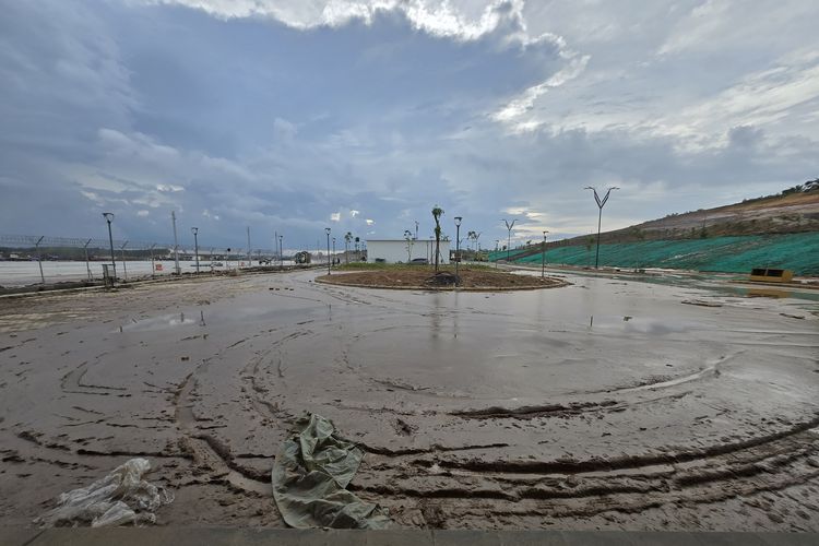 Bandara VVIP IKN Banjir, Kondisi Berlumpur setelah Air Surut, Otorita: Disedot