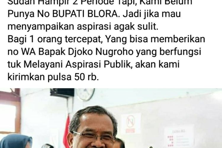 viral-sayembara-nomor-ponsel-bupati-blora-hadiahnya-pulsa-rp-50000