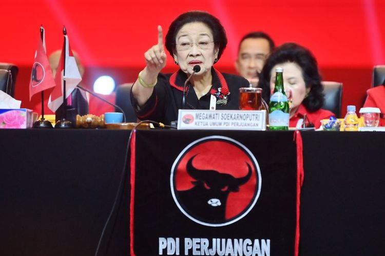 Pidato HUT PDIP, Megawati: 51 Thn Kita Bisa Begini Bukan karena Elite atw Presiden