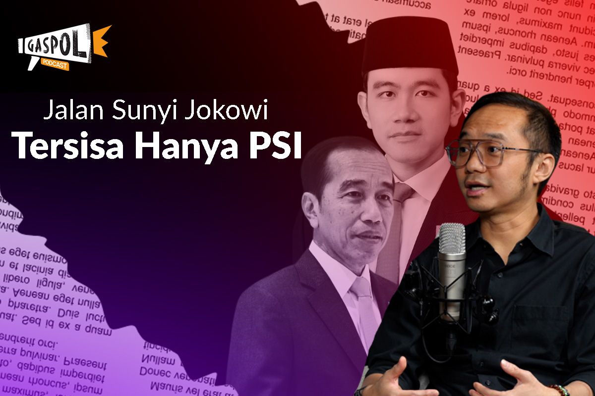 Jalan Sunyi Jokowi, Hanya Tersisa PSI
