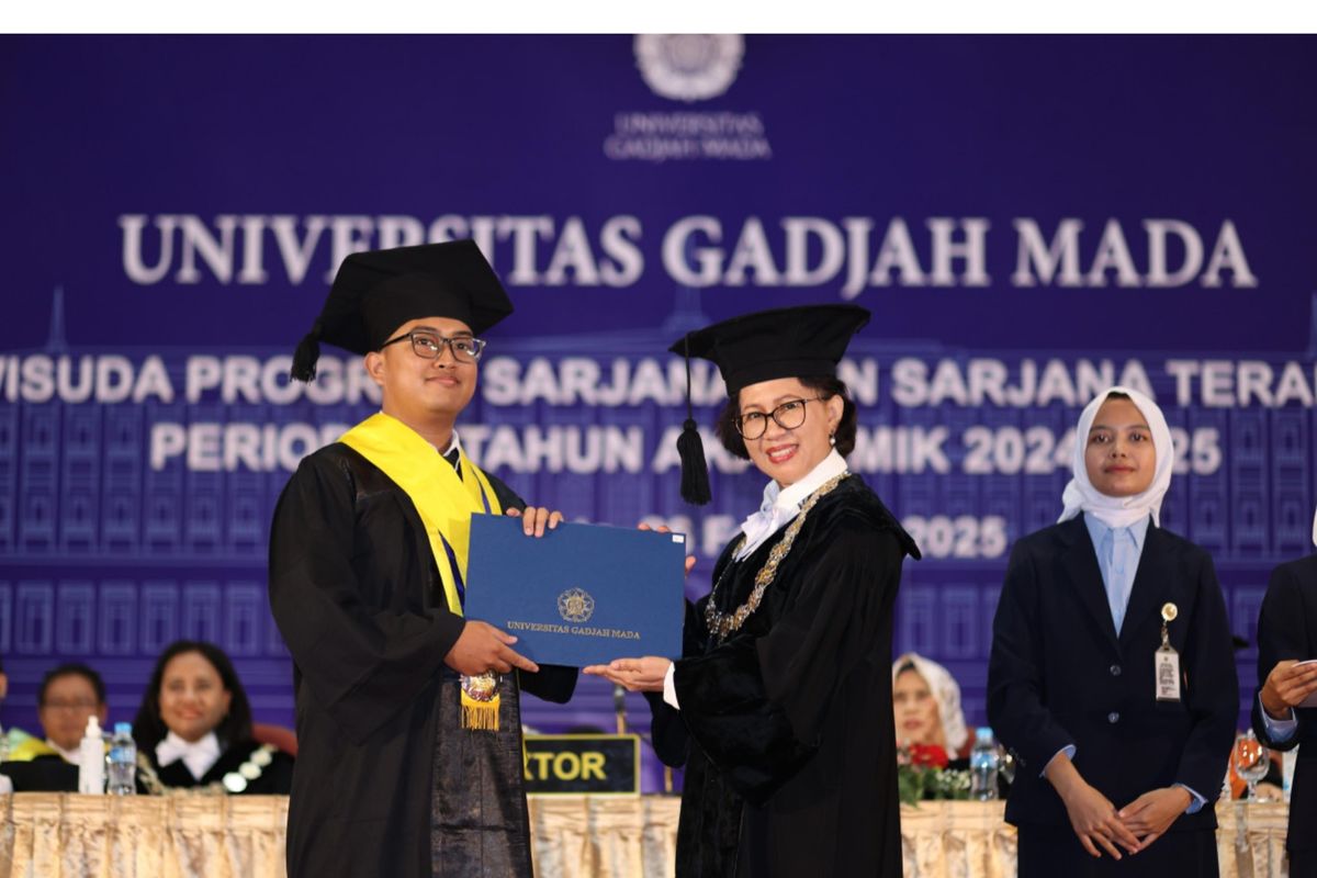 Kisah Orlando, Peraih Olimpiade Internasional Lulus S1 UGM Dapat IPK 4