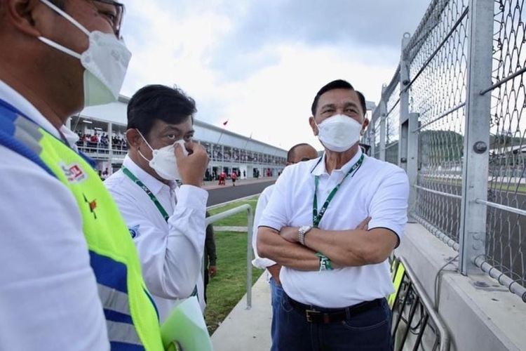 Luhut Bangga WSBK di Sirkuit Mandalika ditonton 1.6 Miliar Penduduk Dunia