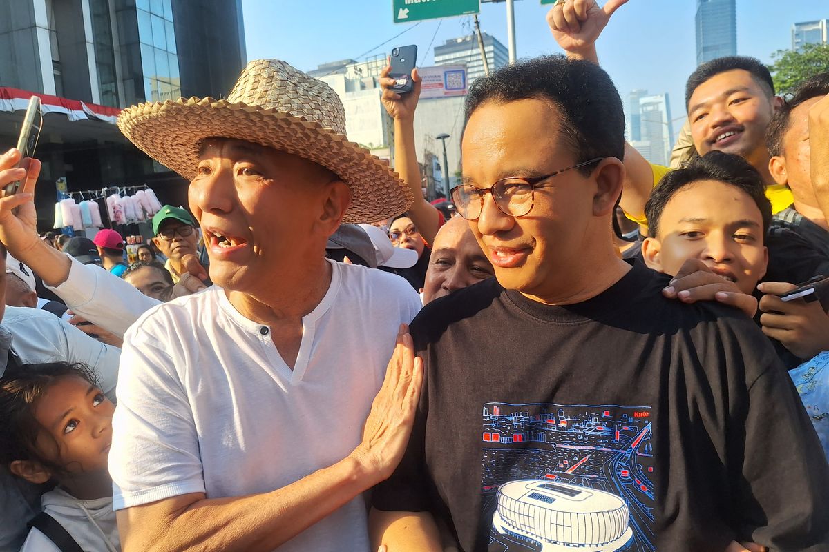 Tak Sengaja Bertemu Anies Baswedan, Jusuf Hamka Bertanya ke Warga: Cocok Enggak?