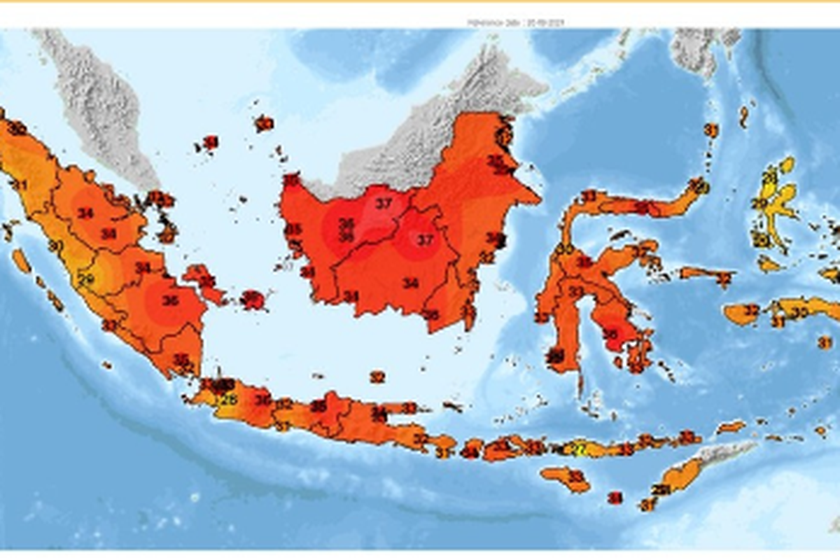 BMKG Prediksi Suhu Indonesia Lebih Panas di 2025