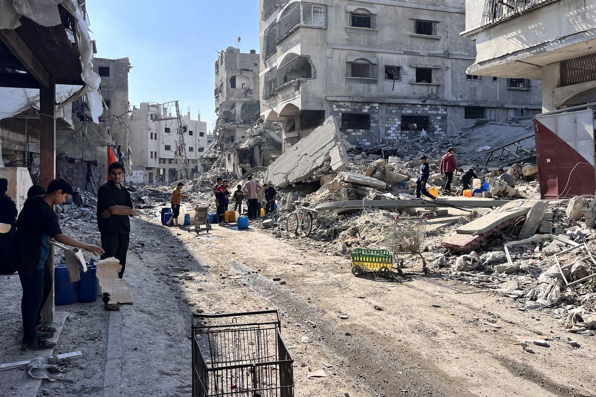 Warga Gaza kepada Trump: Kami Mengungsi, Kami Dibunuh, Selamatkan Kami