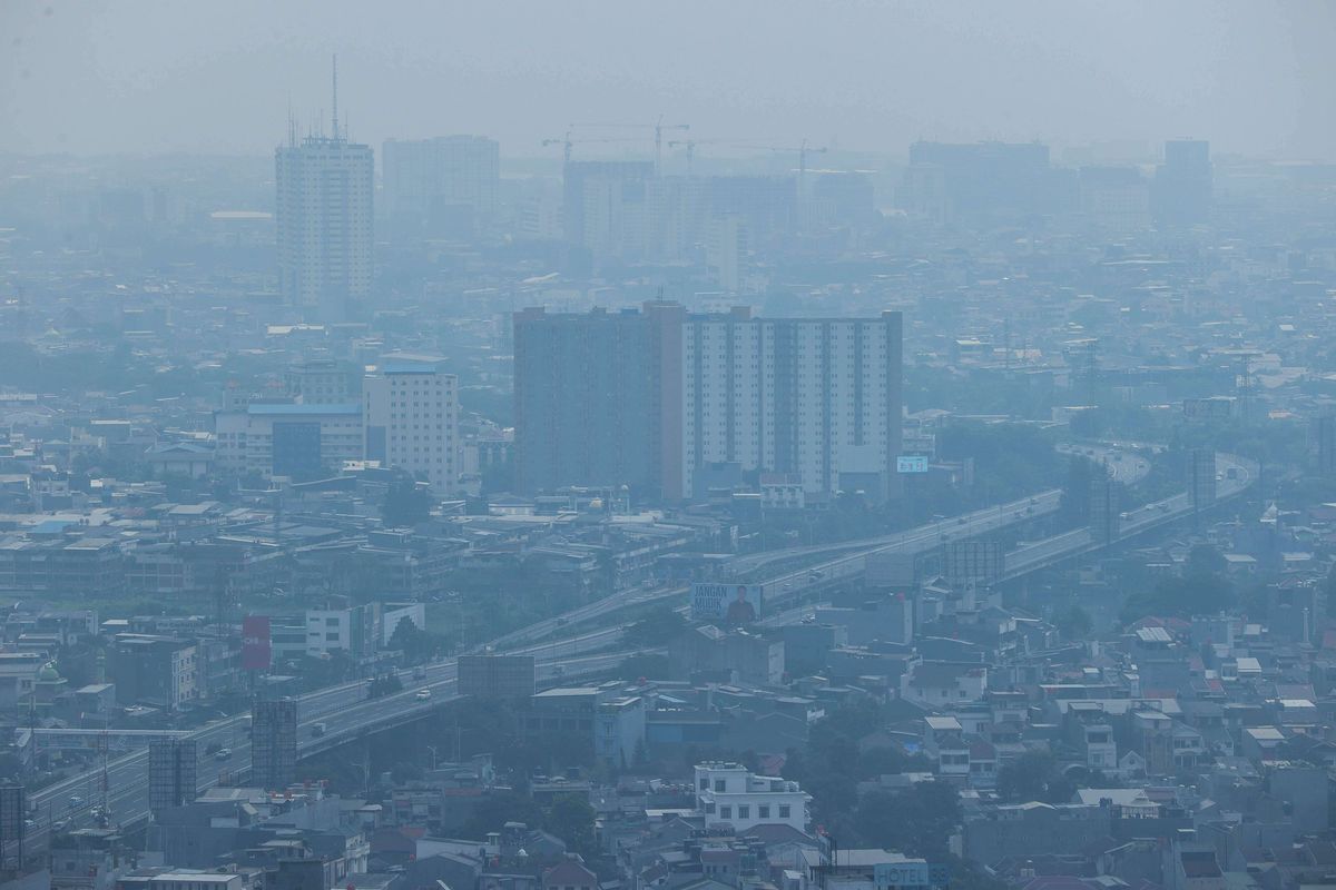 Kualitas Udara Jakarta Pagi Ini Terburuk Ketiga di Dunia, Lebih Parah dari Kemarin