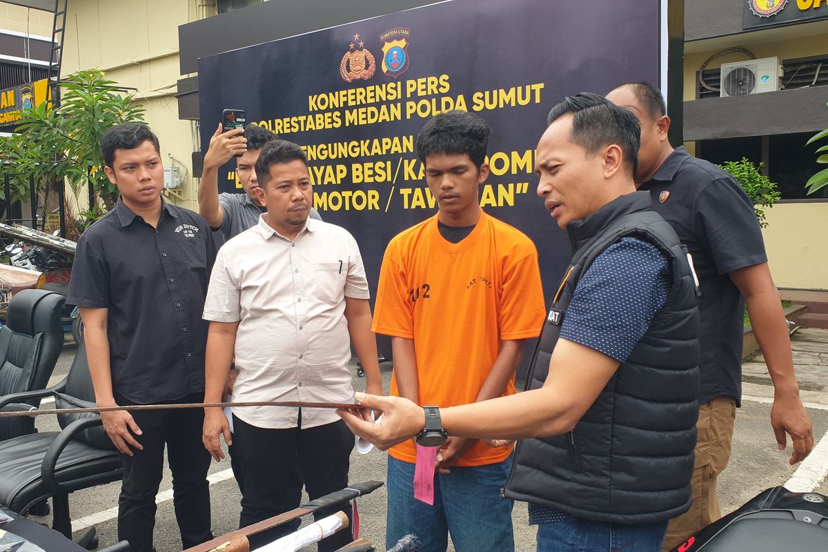 Sadisnya Geng Motor di Medan, Tikam Pencari Nasi Sisa hingga Tewas