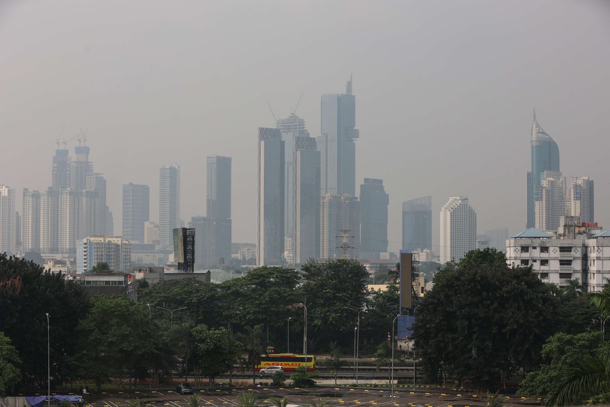 Pagi Ini, Jakarta Menjadi Kota Paling Berpolusi di Dunia
