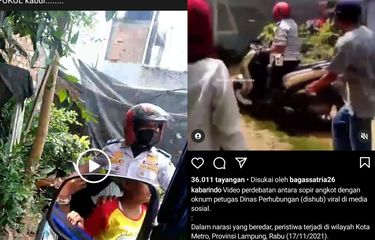 Gagal Menilang karena Surat Lengkap, Anggota Dishub Hajar Sopir Pikap, lalu Lari