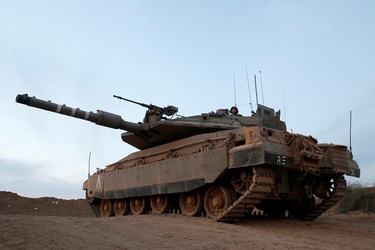 tebar-ketakutan-tank-tank-israel-merangsek-masuk-ke-pusat-kota-gaza