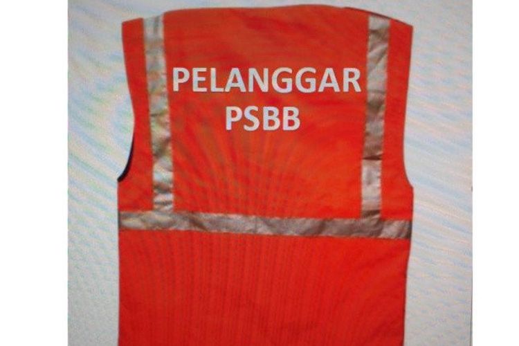 Pelanggar PSBB Di Jakarta Disuruh Nyapu Sambil Pakai Rompi Oranye, Akan Efektifkah?