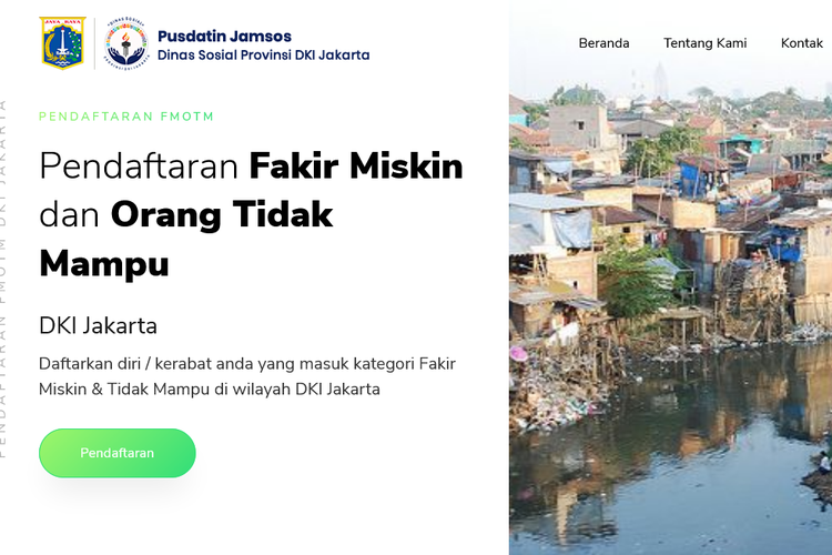 banyak-peminat-portal-pendaftaran-fakir-miskin-dki-jakarta-susah-diakses