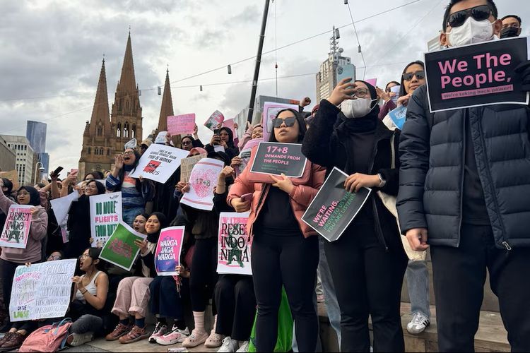 Demo &quot;Melbourne Bergerak&quot;, Amarah Diaspora RI pada Pemerintah Indonesia 