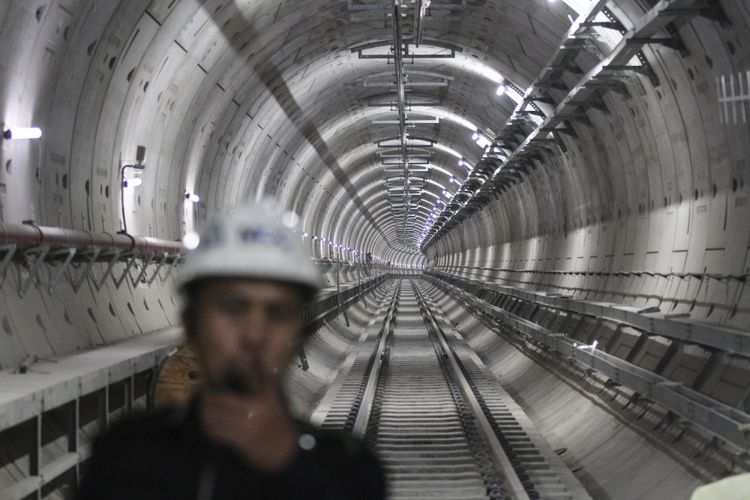Pembangunan Rute MRT Bundaran HI - Harmoni Mulai Dikerjakan Maret