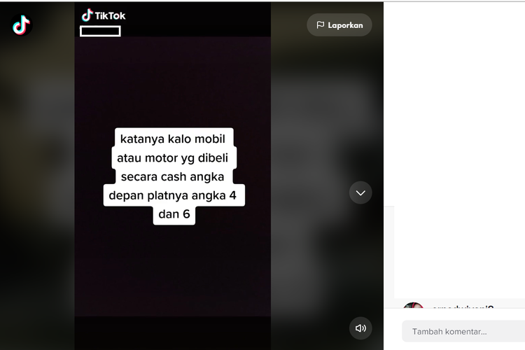 Benarkah Ada Kode Pelat Nomor Kendaraan yang Dibeli "Cash" dan Kredit?