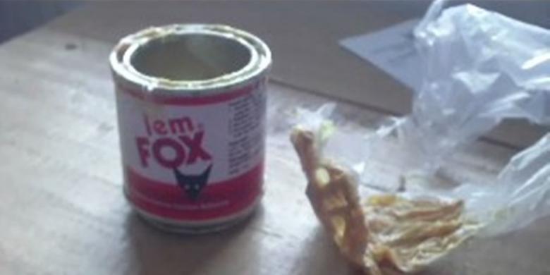 Suka Isap Lem, Andi Tewas dengan Muka Menempel di Kaleng