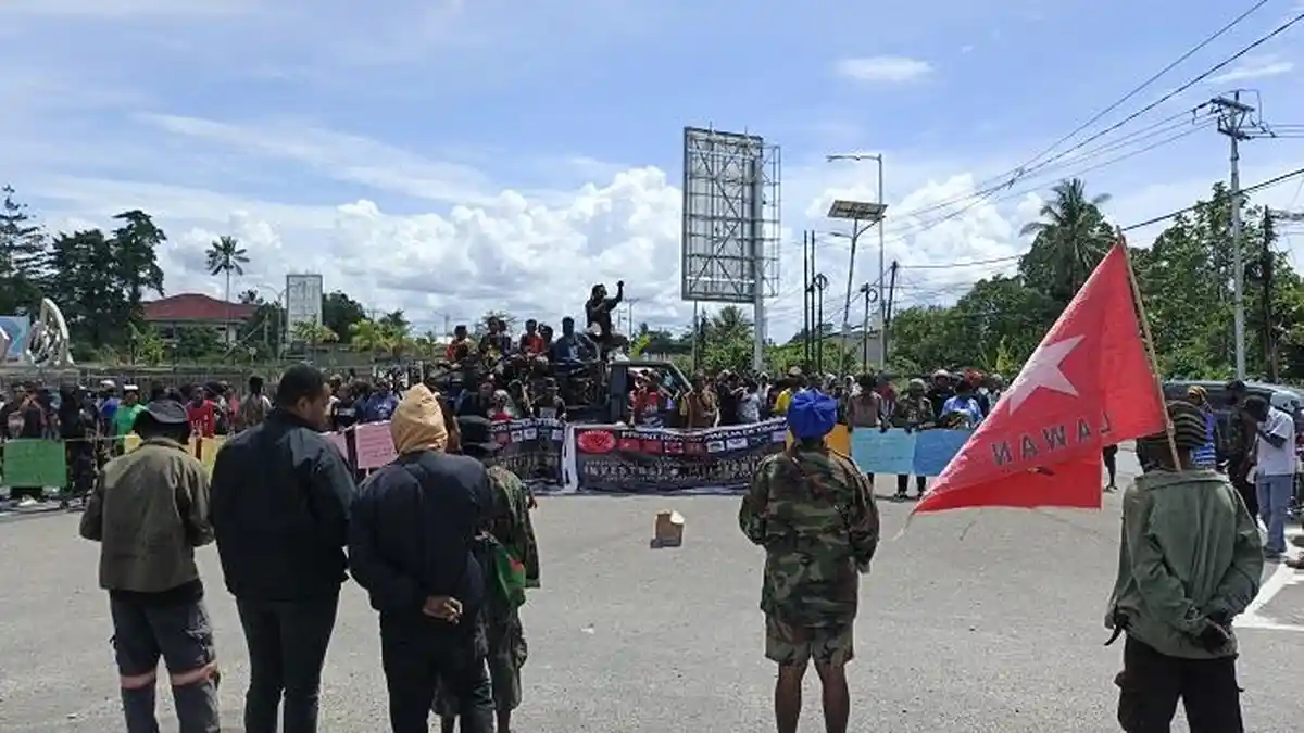 KNPB Serukan Referendum Jalan Terbaik Penyelesaian Pelanggaran HAM di Papua