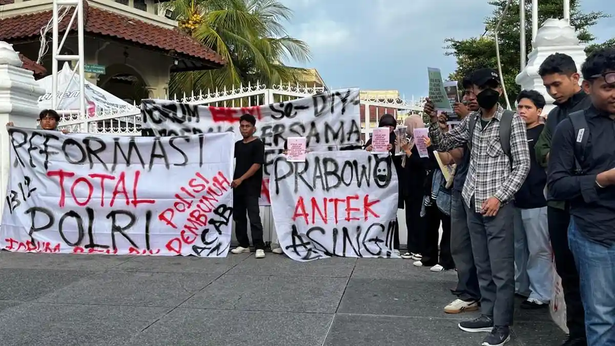 Forum BEM se-DIY Turun ke Jalan, Suarakan Kekecewaan soal Tragedi Tual