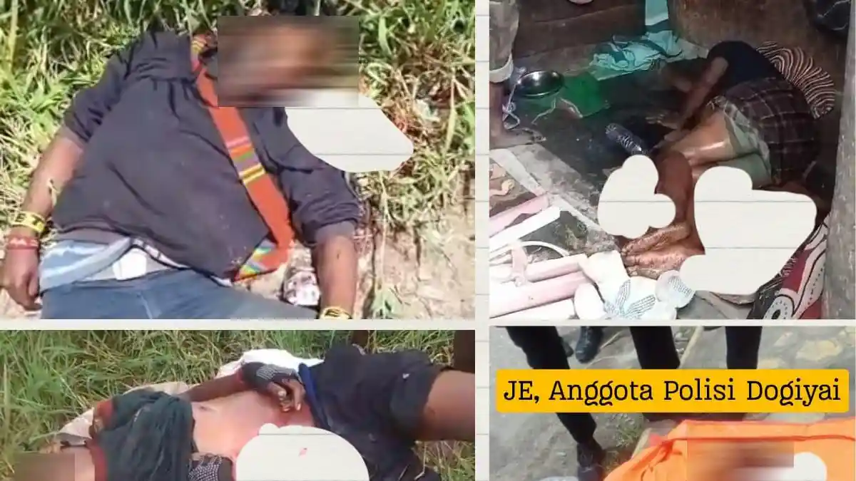 Aparat Tembak 8 Warga Dogiyai: Lansia Lumpuh dan Anak-anak Tewas di Tempat