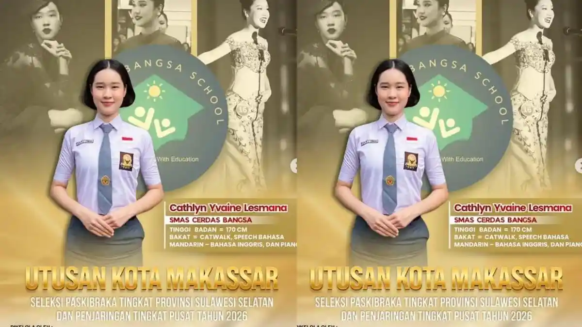 Diisukan Gugur krn Tionghoa, Kesbangpol Klarifikasi Cathlyn Dicoret dr Paskibraka
